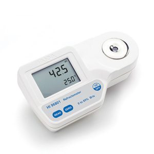 رفراکتومتر پرتابل بریکس صفر تا ۸۵ % مدل HI96801 - هانا