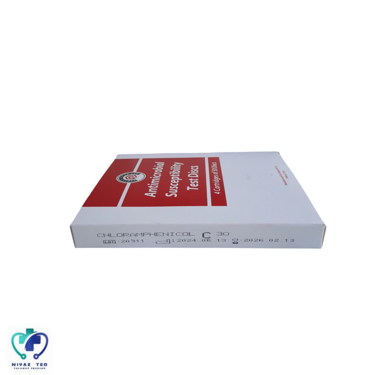دیسک کلرامفنیکل C30 پادتن طب 1 دیسک کلرامفنیکل C30 پادتن طب
