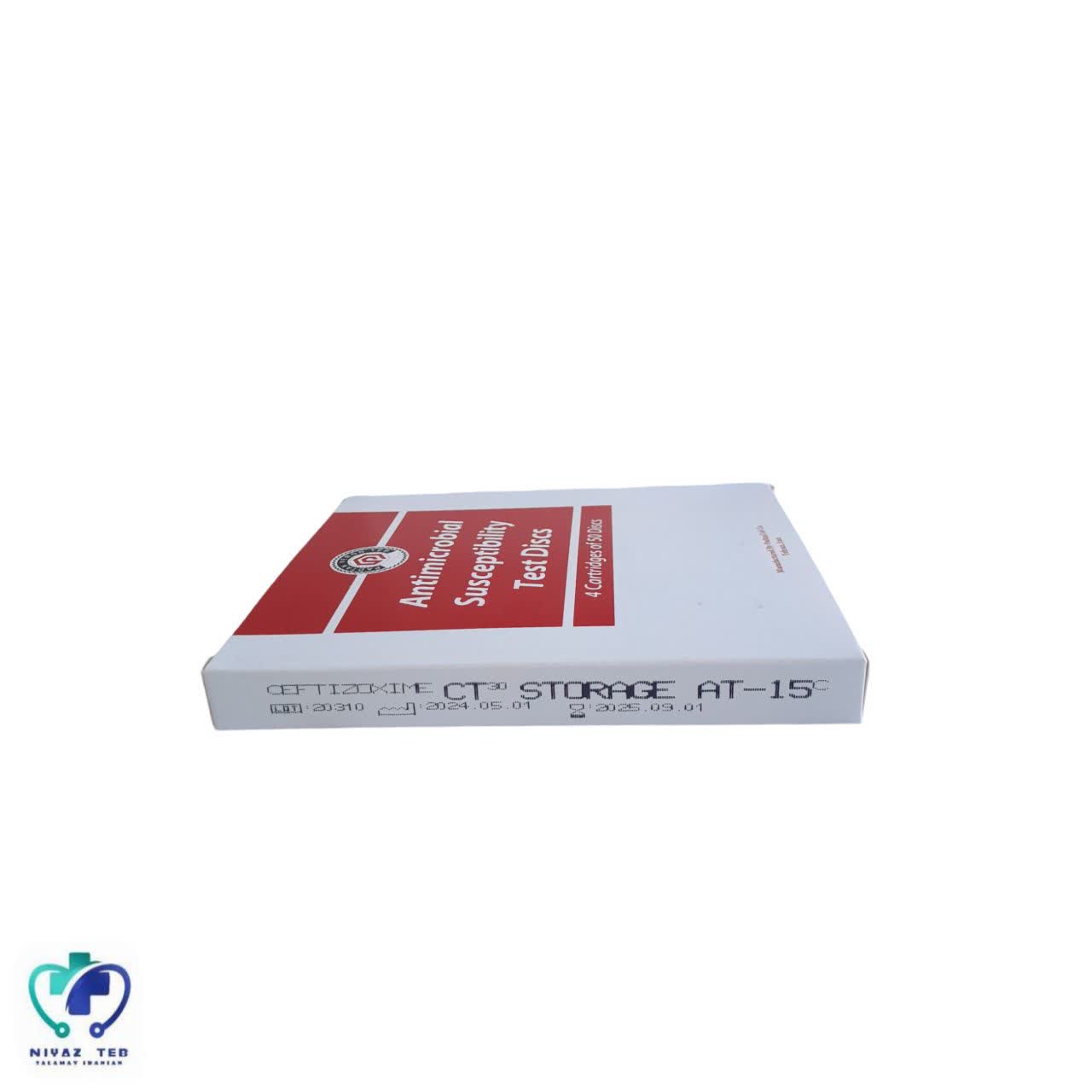دیسک سفتی زوکسیم CT30 پادتن طب 1 دیسک سفتی زوکسیم CT30 پادتن طب